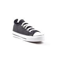 Cool Luis Siyah Kısa Unisex Çocuk Lastikli Spor Ayakkabı