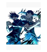 Megumi X Toji Fushiguro Tablo Ahşap Poster Dekoratif