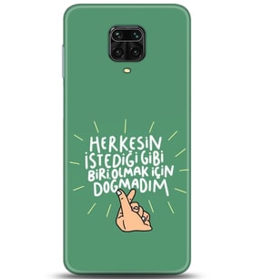 Xiaomi Redmi Note 9S Kılıf HD Baskılı Kılıf - Followed Institution 0426