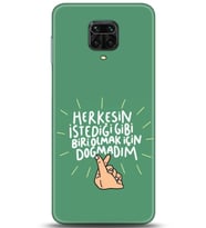 Xiaomi Redmi Note 9S Kılıf HD Baskılı Kılıf - Followed Institution 0426