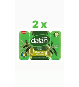 Dalan Glycerin Organic Olive Oil 4 X 150 Gr X 2 Adet