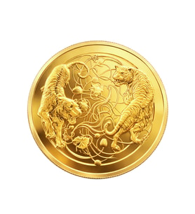 AgaKulche Kaplan 1 Ons 31.10 Gram Altın Sikke Coin (999.9)