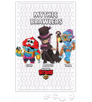 Brawl Stars Mythıc Puzzle 240 Parça Yapboz