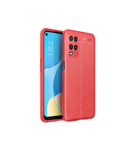 Oppo A54 4G Uyumlu Kılıf Zore Niss Silikon Kapak (Kırmızı)