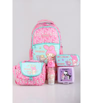 YENİ SEZON LİSANSLI MY MELODY&BEST FRIENDS "MELOPINK KOLEKSİYONU" OKUL,KALEM VE TERMOSLU BESLENME ÇANTASI İLE 500 ML MATARA,BESLENME KUTUSU "DEKOMUS CEP DEFTERİ HEDİYELİ"