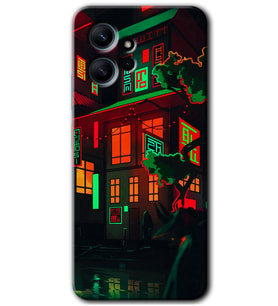 Redmi Note 12 4G Kılıf HD Desen Baskılı Kılıf - China Street