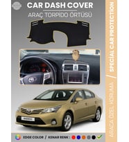 TOYOTA AVENSIS T27 (2009-2018) Torpido Örtüsü Ön Göğüs Koruma Tam Uyum Çatlamayı Önler