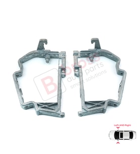 Mercedes W210 S210 W202 R129 W140 için Yan Dikiz Ayna Katlanır Destek Metal Çerçeve Braketi Sağ Sol