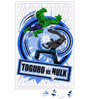 Toguro vs Hulk Puzzle 240 Parça Yapboz