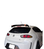 Seat Leon ( 2006 - 2012 ) Üniversal Plastik BOYASIZ Spoiler