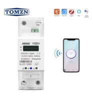 TOMZN Hiking Voltaj Akım Koruma Rölesi 65A Zigbee Yüksek Alçak Gerilim Akım Koruyucu Röle