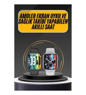 Android ve iOS Uyumlu Akıllı Saat – Titreşimli Bildirim, Spor Modları, Alarm ve Kronometre
