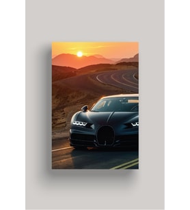 Spor Otomobil Poster Modelleri - Performans Seri 4 (Model 2)