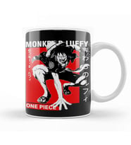 One Piece Luffy Kupa Bardak Porselen