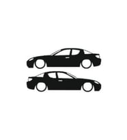 Otomobil Tasarım Oto Sticker Model 20 Siyah 16*6 Cm