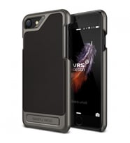 VRS Design iPhone 8 / 7 ile Uyumlu Simpli Mod Kılıf Black (Siyah)