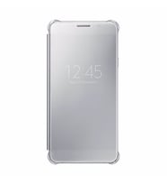 Galaxy A7 (2016) A710F ile Uyumlu Clear View Cover Gri EF-ZA710CSEGWW