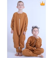 Çocuk Mevsimlik Uyku Tulumu 2-8 Yaş 1 Tog 4 Kat Müslin Uzun Kollu Uyku Tulumu