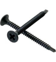 Meridyen Matkap Uçlu Alçıpan Vidası 3.5x45mm Siyah 500 Adet