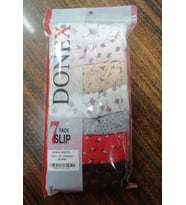 7 Adet Donex Bayan Desenli Bikini Slip Külot 1369