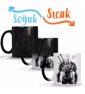 The Witcher 3 Sihirli Kupa Bardak Porselen