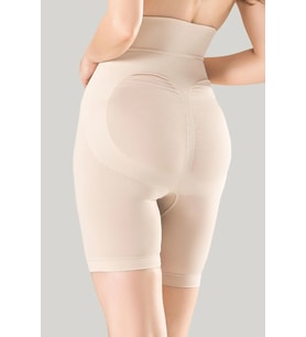 LYYN Kadın Ten Rengi Çift Kat Mideli Parçalı Korse Sıkılaştırıcı Shapewear