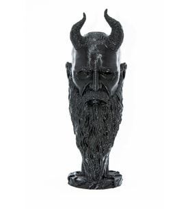 FLEXIS MIMIR GOD OF WAR KRATOS FİGÜR HEDİYELİK 20 CM (Siyah)