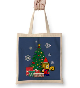 Alex Kidd Around The Christmas Tree Bez Çanta Uzun Saplı