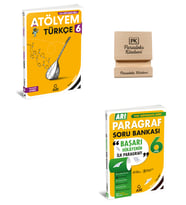 Arı 6. Sınıf Türkçe Atölyem ve Paragraf Soru Bankası + Telefon Standı