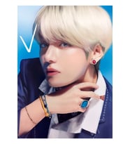 Tae Fanart  Kim Taehyung Hayran Sanatı Tablo Ahşap Poster Dekoratif Kod437