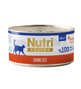Nutri Feline Jelly Tavuk Etli Tahılsız Kedi Konservesi 70 Gr