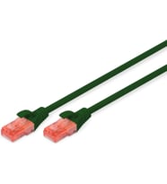 Kablo, U-UTP, CAT. 6, 10 metre, AWG 26/7, Cu, LSZH, yeşil renk