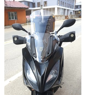 MOTOCAM Kymco Xciting 250 R Ön Cam 2010-2011 Model 72cm Şeffaf Renkli 4mm UZUN