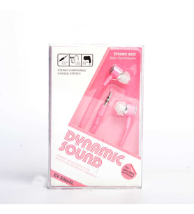 Zore EV-S066SL 3.5mm Kulaklık (Pembe)