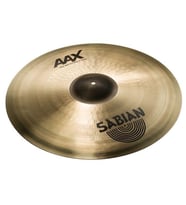Sabian 22172XB AAX Raw Bell Dry Ride Zil (21 İnç)  İşlenmemiş Göbek - Çok Net Ping - Parlak