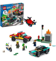 LEGO City 60319 Fire Rescue and Police Chase