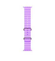 Winex 42-49mm Yeni Nesil Apple Uyumlu Akıllı Saat Kordonu Silikon Mor