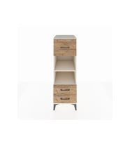 Kronos Dolap 2 Raflı 3 Çekmeceli 44x59x134 Aytaşı-Çam
