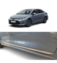 Toyota Corolla Krom Kapı Çıtası (4Parça) 2019 Ve Üzeri P.Çelik