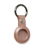 Airtag Anahtarlık Deri Kılıf - Rose Gold