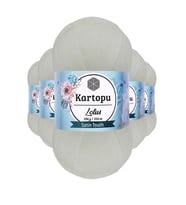 5 Adet Lotus Bikini Büstiyer Bluz Örgü İpi K010 Beyaz