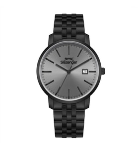 Slazenger SL.09.2529.1.04 Takvimli 10 Atm Suya Dayanıklı Çelik Kasa Siyah Renk Erkek Kol Saati
