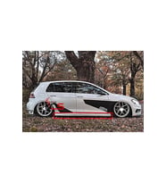 VW GOLF 7 MARŞPİYEL SAĞ SOL TAKIM FİBERGLASS BOYASIZ Uyumlu