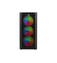 PowerBoost VK-M202B USB 3.0 ATX Mesh RGB Fan Siyah Kasa (PSU Yok) 