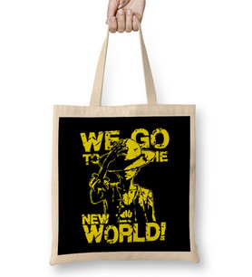One Piece We Go To The New World Bez Çanta Uzun Saplı