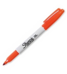 Sharpie Fine Permanent Markör Yuvarlak Uç Turuncu 1741397