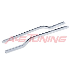 Ford Connect Krom Cam Çıtası Tk 2002-2009 2Prç Paslanmaz Çelik
