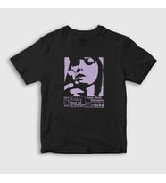 Presmono Unisex Çocuk Siyah Midnights Taylor Swift T-Shirt 443582tt
