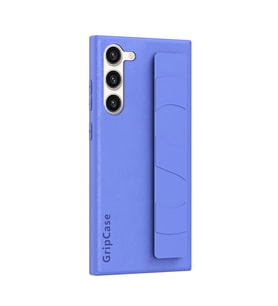 ScHitec Samsung Galaxy S24 Uyumlu Premium Case Parmak Askılı Telefon Kılıfı Mavi