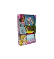 29cm Akesuarlı Beşikli Bebek - 8135 (Karışık)